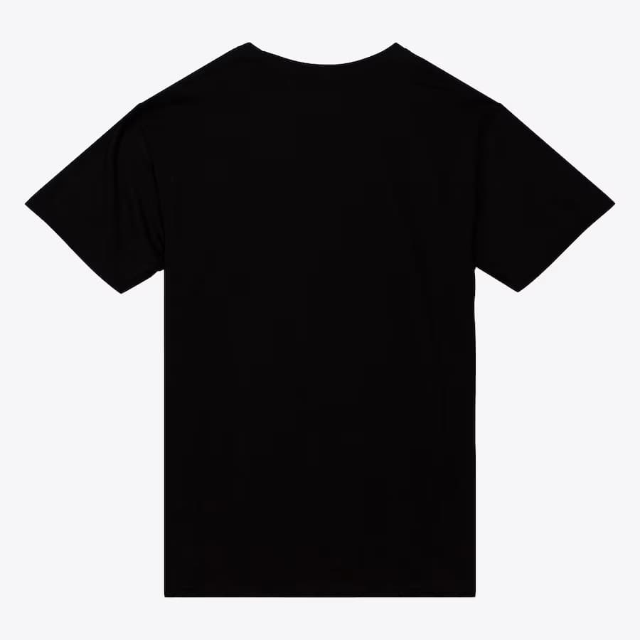 Футболка Mitchell & Ness Black Boston Bruins Distressed Logo T-Shirt