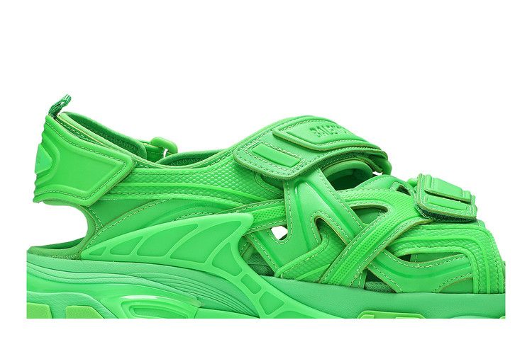 Сандалии Balenciaga Track Sandal 'Fluo Green'