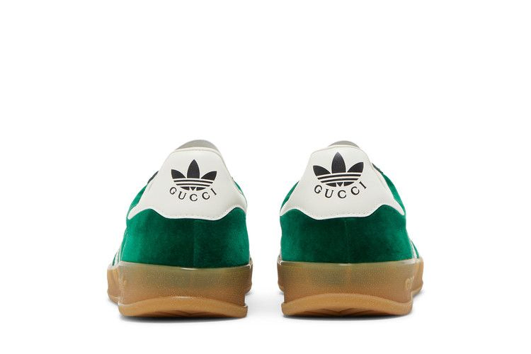Кроссовки Adidas x Gucci Gazelle 'Green Suede'