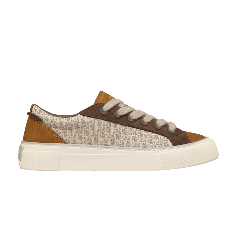 Krossovki-Dior-B33-Dior-Oblique-Brown-Cognac
