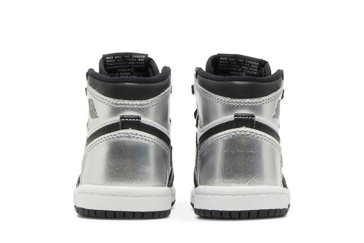 Кроссовки Air Jordan 1 Retro High OG TD 'Silver Toe'