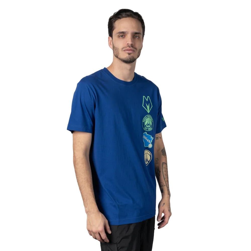 Футболка New Era Milwaukee Bucks 2024 City Edition NBA T-Shirt