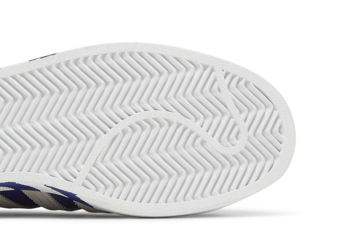 Кроссовки Adidas Superstar 'Extended Midfoot Stripes - Legacy Indigo'