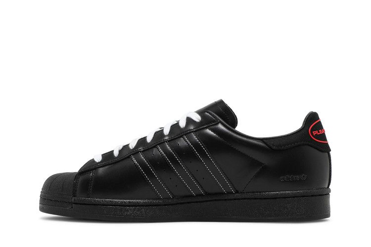 Кроссовки Pleasures x adidas Superstar 'Black'