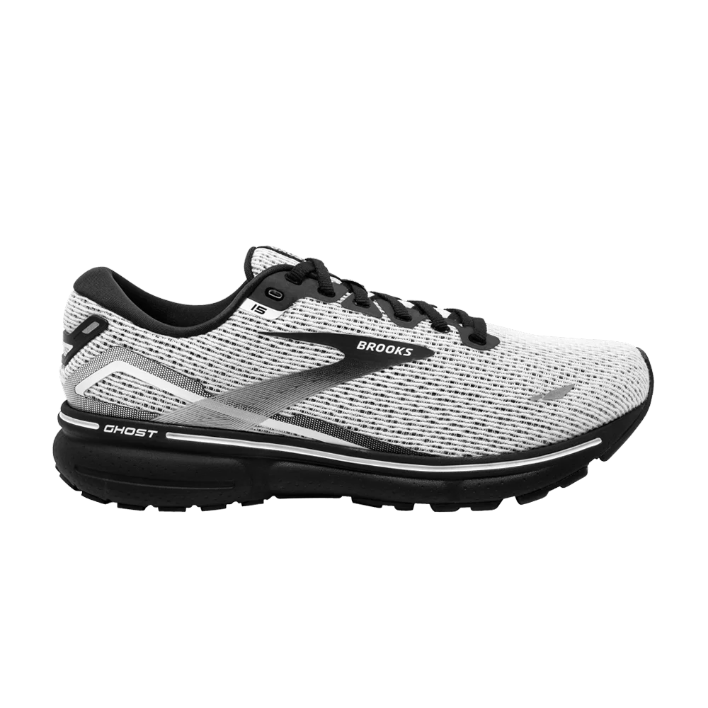 Krossovki-Brooks-Ghost-15-White-Black