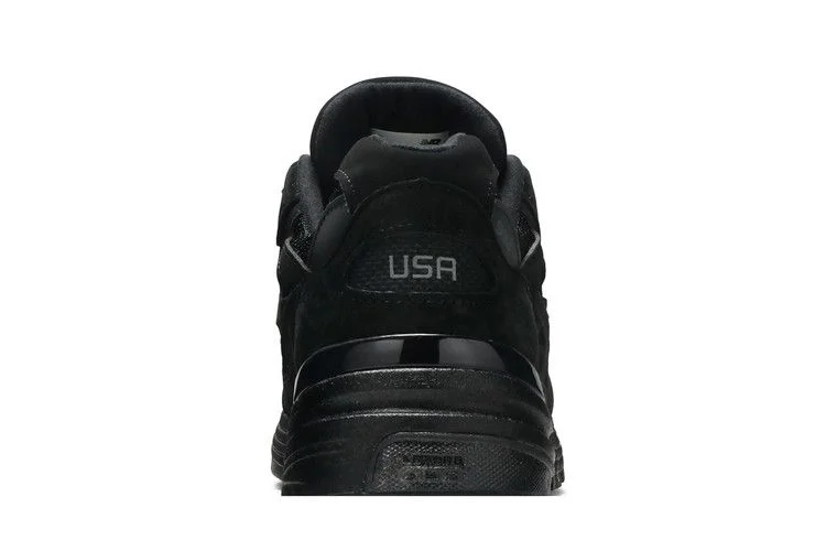 Кроссовки New Balance 992 Made in USA 'Triple Black' 2021