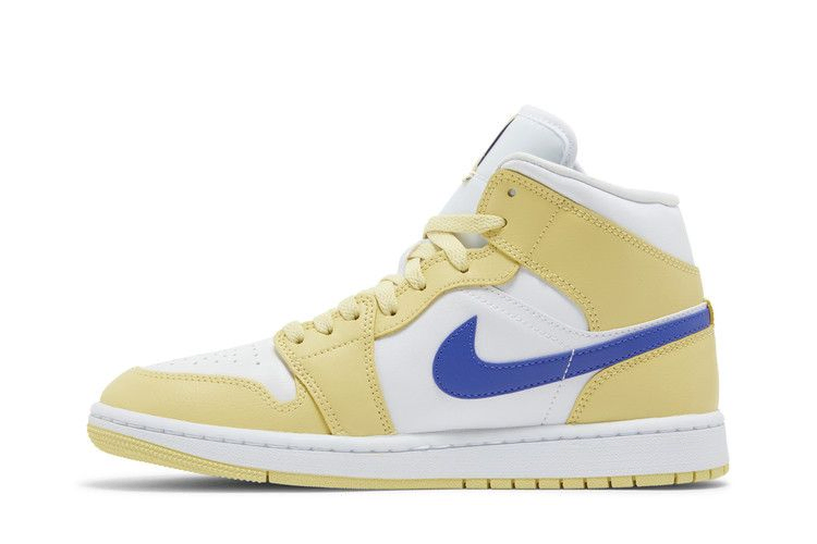 Кроссовки Wmns Air Jordan 1 Mid 'Lemon Wash'
