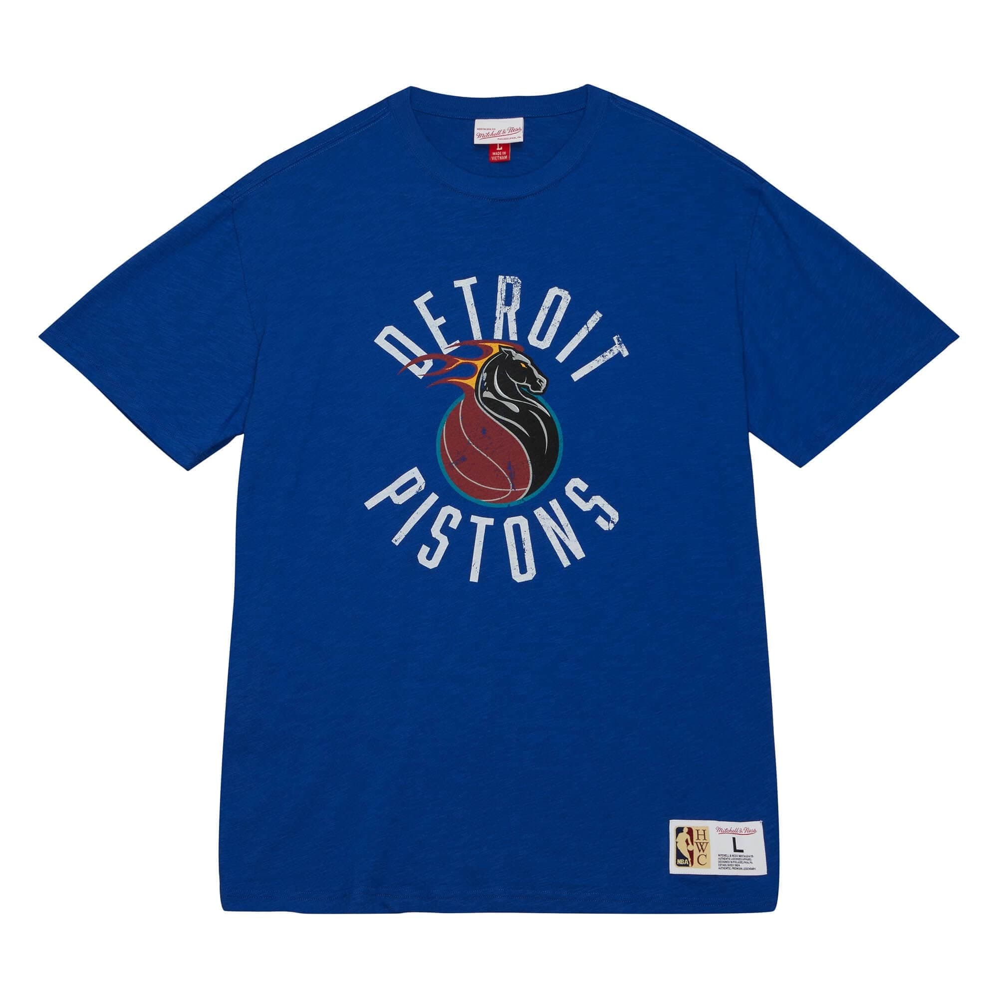 Футболка Mitchell & Ness Legendary Slub SS Detroit Pistons Blue T-Shirt