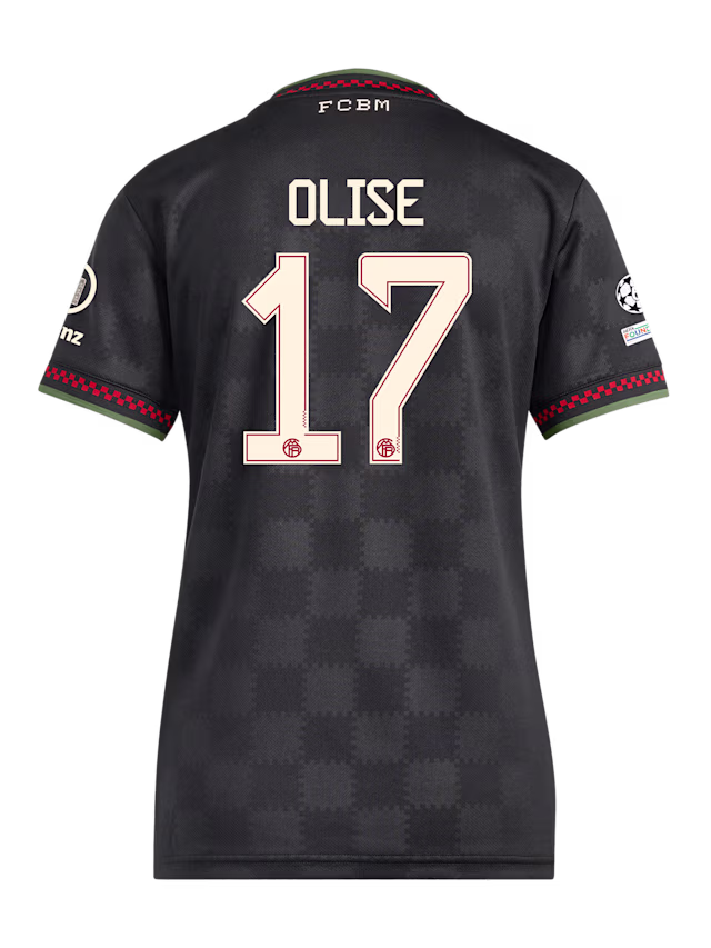 Женское футбольное джерси FC Bayern Munich Champions League Jersey 25-26 OLISE 17