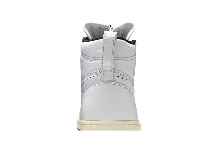 Кроссовки Air Jordan 1 Retro High Zip 'White University Red'