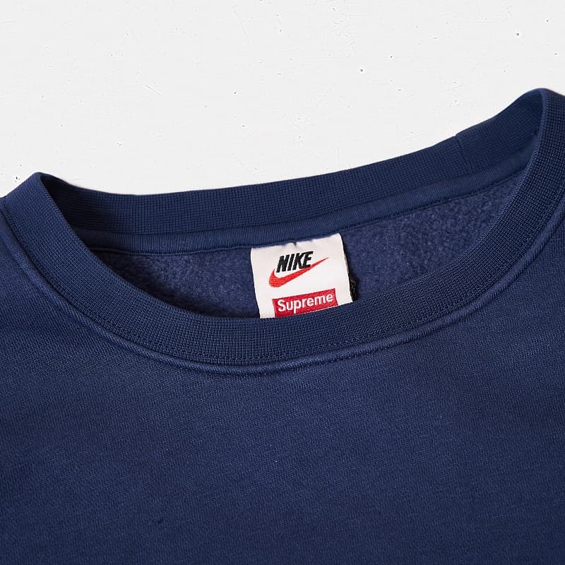 Свитшот Supreme x Nike Crewneck Navy