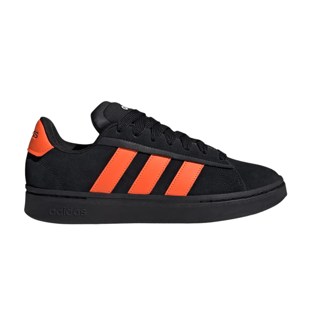 Кроссовки Adidas Grand Court Alpha 'Black Impact Orange'