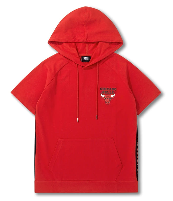 Худи 2018 NBA Chicago Bulls Red Black Hoodie