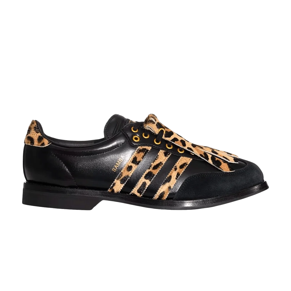 Кроссовки adidas Samba Bowling 'Core Black Supplier Colour Gold Metallic'