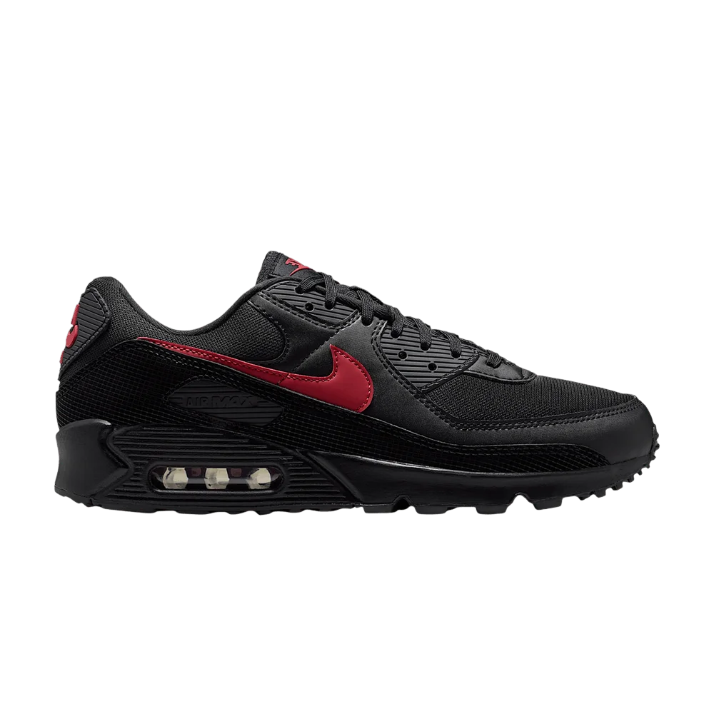 Krossovki-Nike-Air-Max-90-Black-Tough-Red
