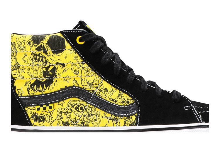 Mike Gigliotti x SpongeBob SquarePants x Vans Skate Sk8-Hi 'Black Yellow'