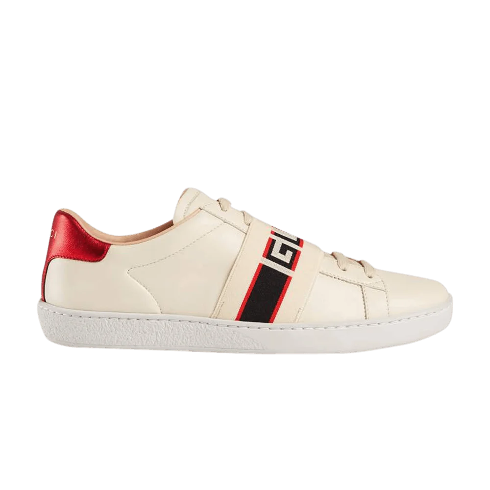 Кроссовки Gucci Wmns Ace 'Stripe Ivory'