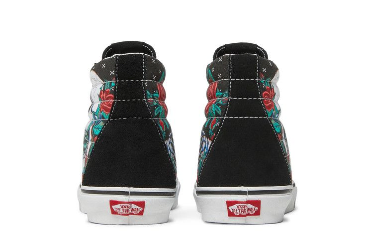 Vans Sk8-Hi 'Rose Skulls'