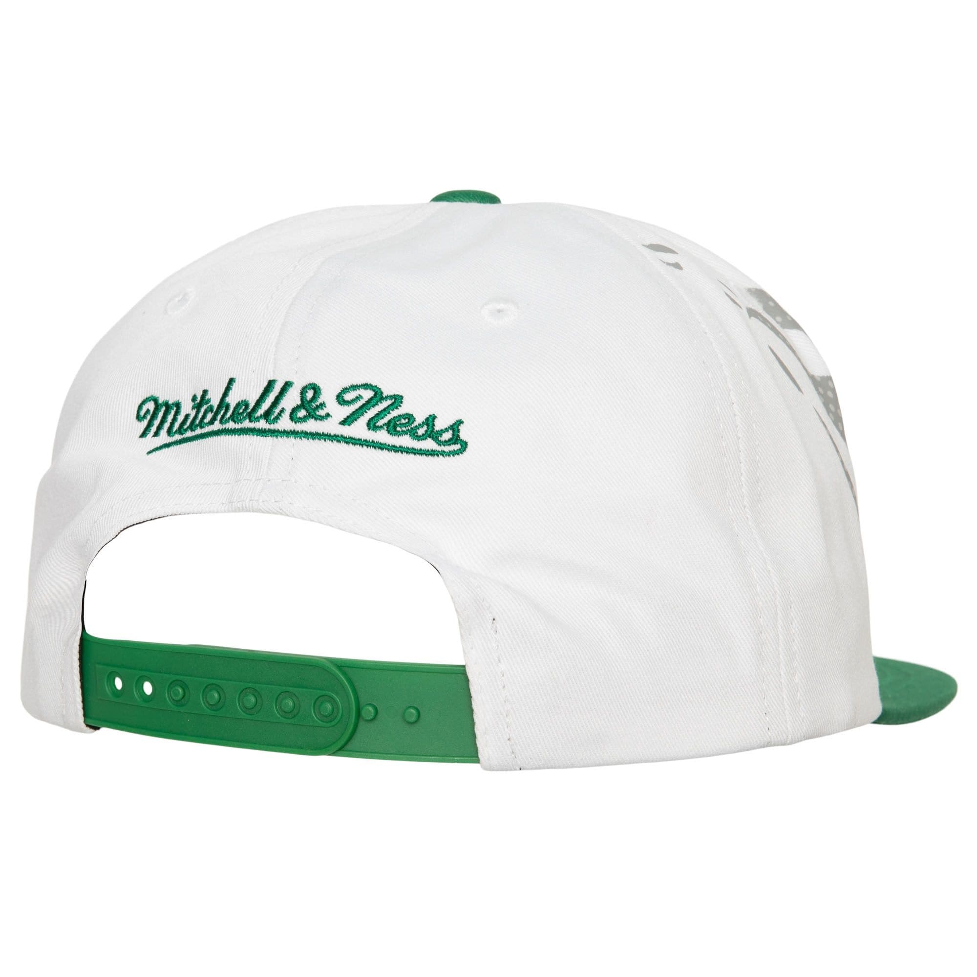 Бейсболка Mitchell & Ness Hot Fire Snapback Boston Celtics Hat