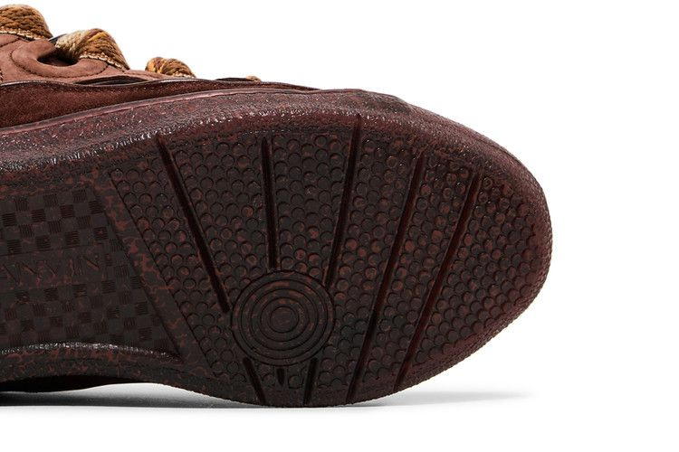 Кроссовки Lanvin Curb Sneakers 'Speckled Effect - Brown'