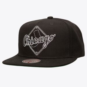 Mitchell-Ness-Black-Chicago-White-Sox-Double-Up-Snapback-Hat-300x300