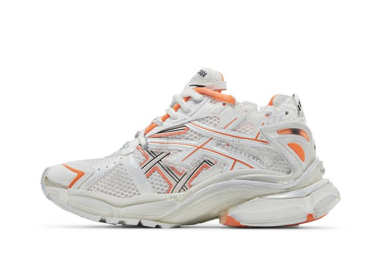 Кроссовки Balenciaga Wmns Runner Sneaker 'White Fluo Orange'