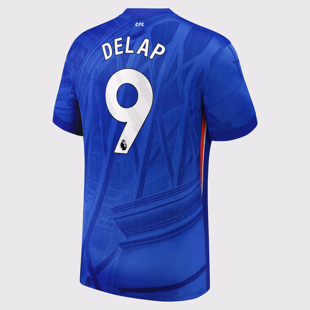 Футбольное джерси Chelsea Nike Home Stadium Shirt 2025-26 Delap 9