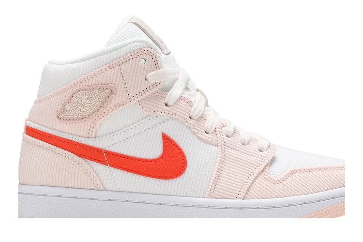 Кроссовки Wmns Air Jordan 1 Mid SE 'Corduroy'