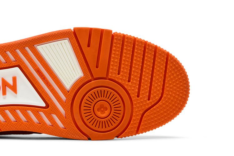 Кроссовки Louis Vuitton Trainer Low 'Orange Monogram'
