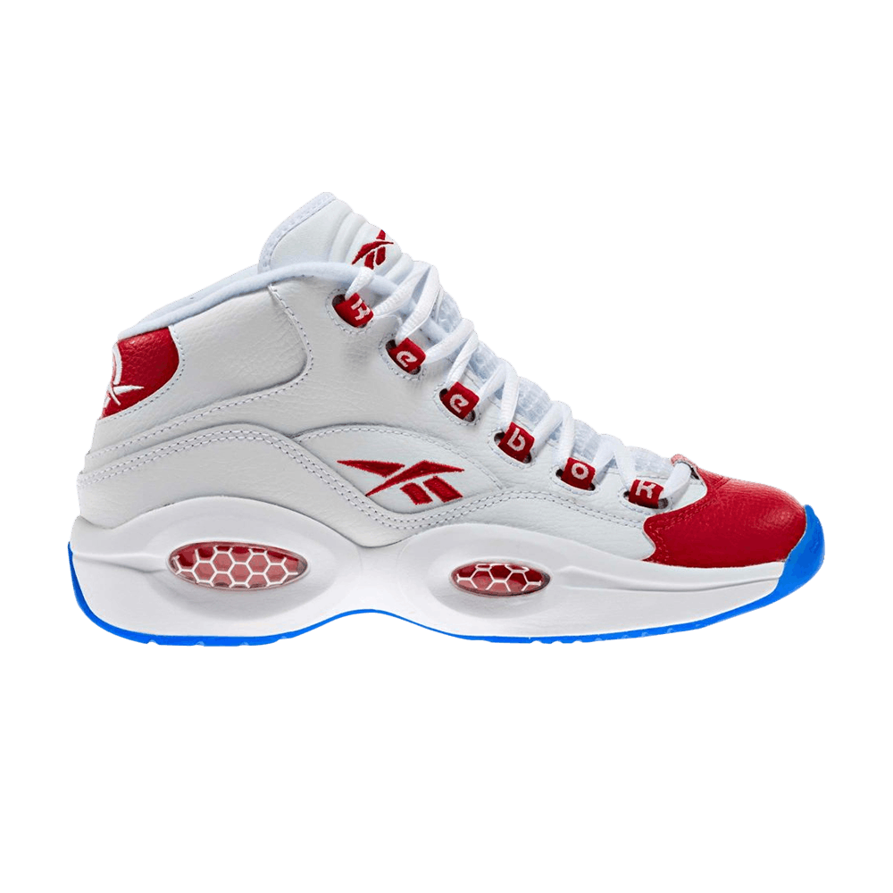 Кроссовки Reebok Question Mid GS 'White Pearlized Red'