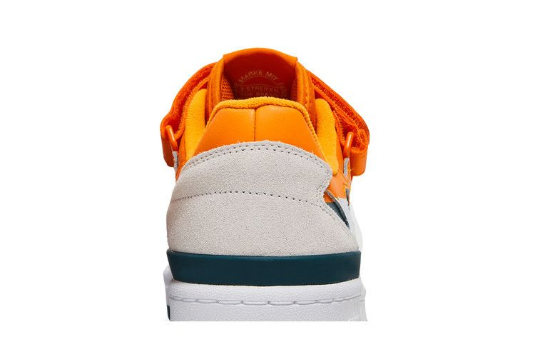 Кроссовки Adidas Forum Low Premium 'White Crew Orange Teal'