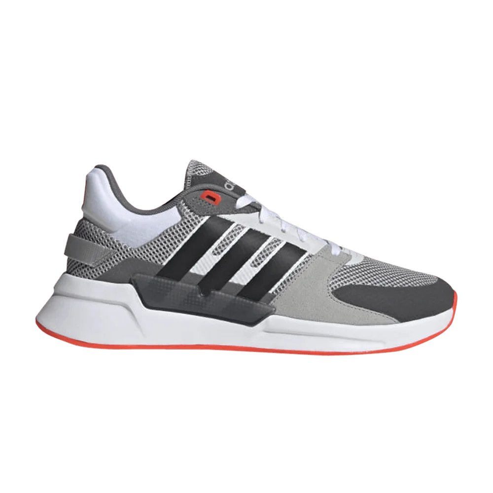 Krossovki-Adidas-Run-90s-Grey-Solar-Red