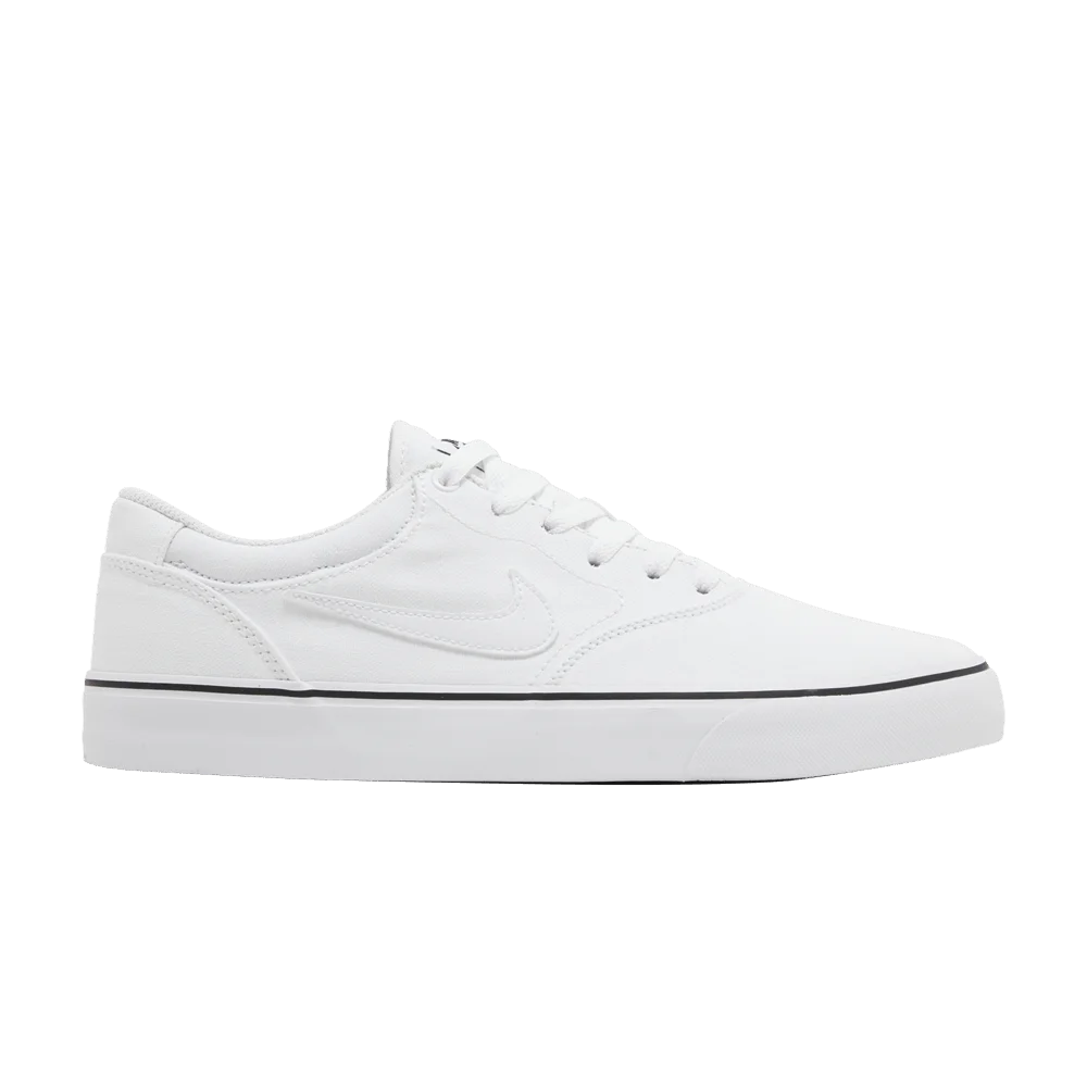 Nike Chron 2 Canvas SB 'Triple White'