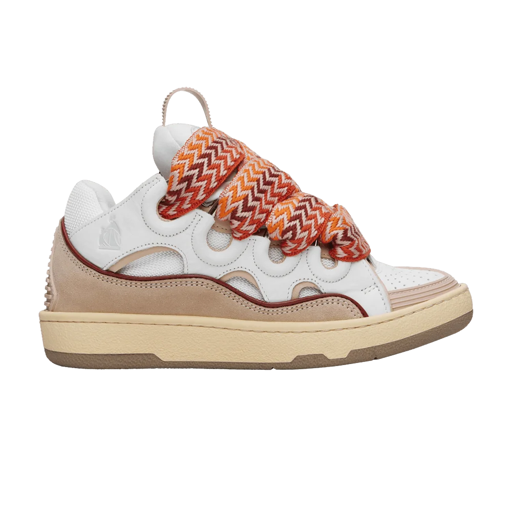 Кроссовки Lanvin Curb Sneaker 'White Beige'