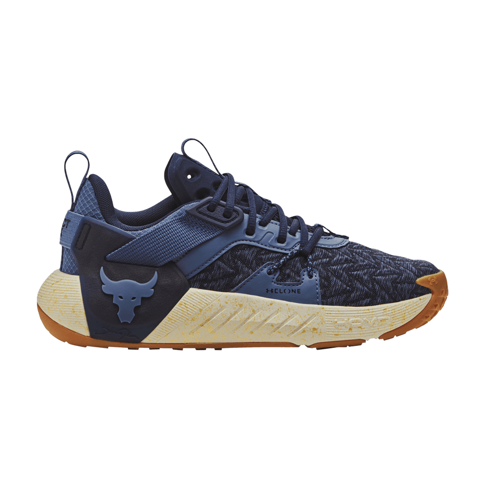 Кроссовки Under Armour Project Rock 6 GS 'Hushed Blue White Clay'