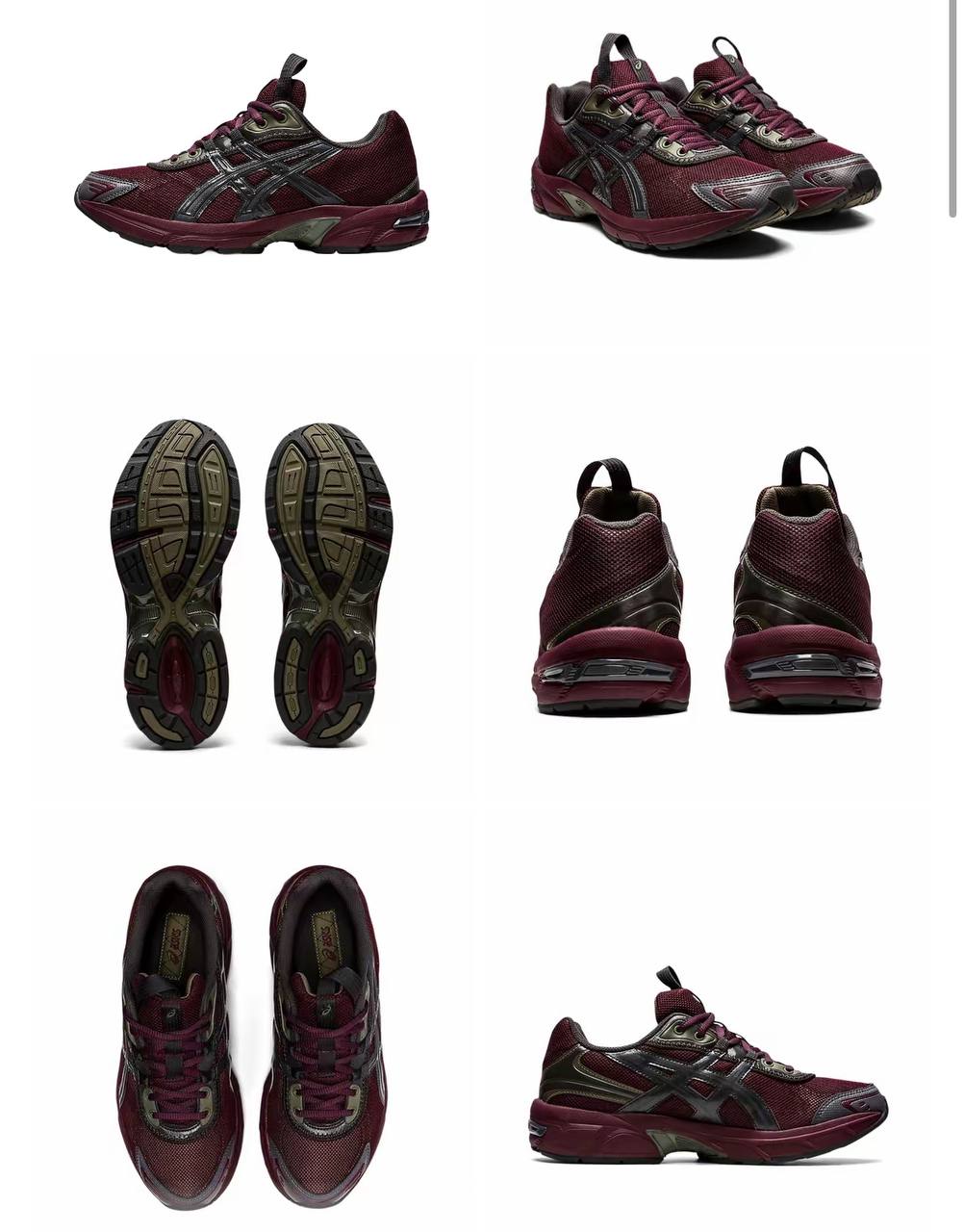 Кроссовки Kiko Kostadinov x ASICS UB2-S Gel 1130 Deep Mars