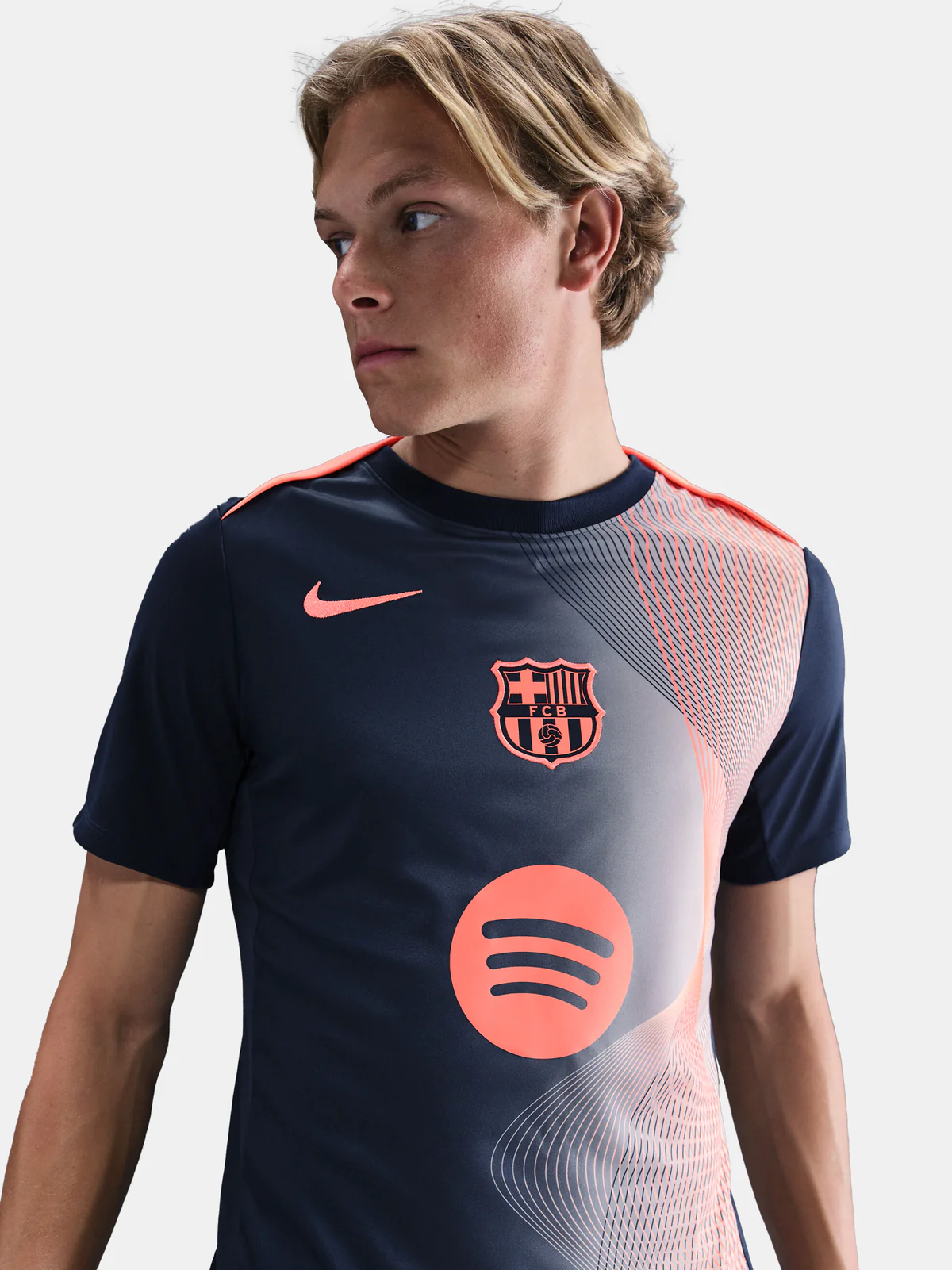 Футбольное джерси Pre-Match third shirt FC Barcelona 25/26 T90