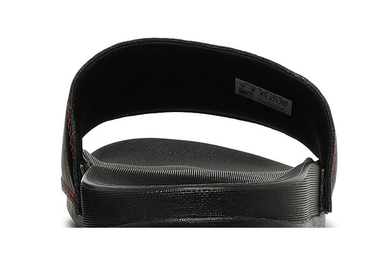 424 x Arsenal FC x adidas Adilette Comfort Slide 'Black Scarlet'
