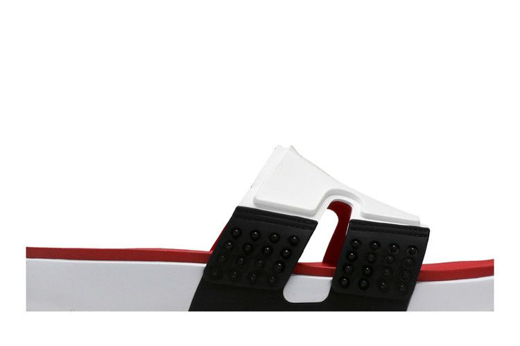 Air Jordan Hydro 8 Retro Slide 'White Black Fire'