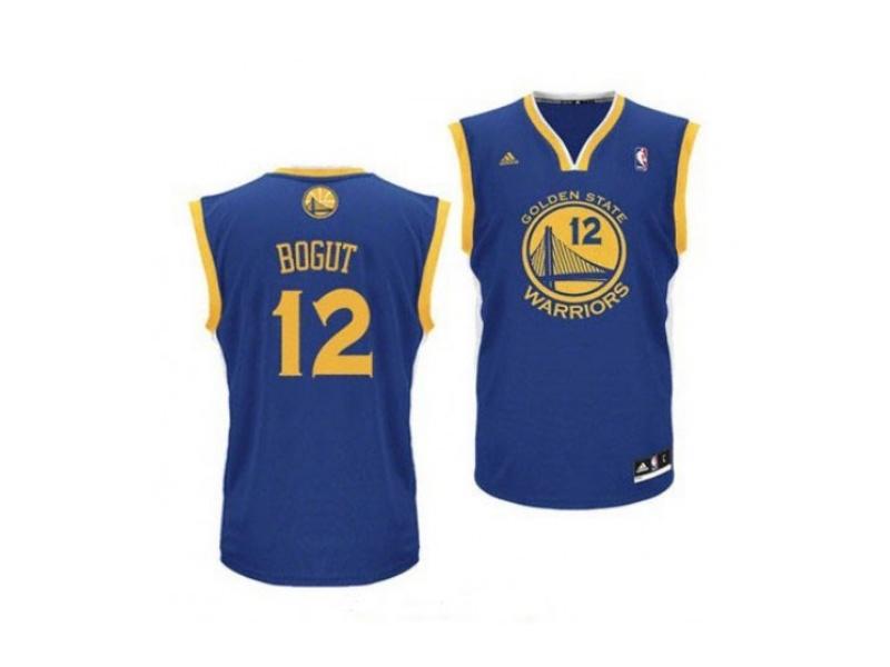 Баскетбольная джерси 2017-18 Andrew Bogut Warriors #12 Icon Blue