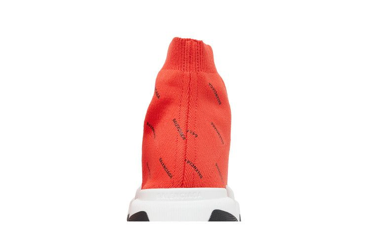 Кроссовки Balenciaga Speed 2.0 Sneaker 'All Over Logo - Intense Red'