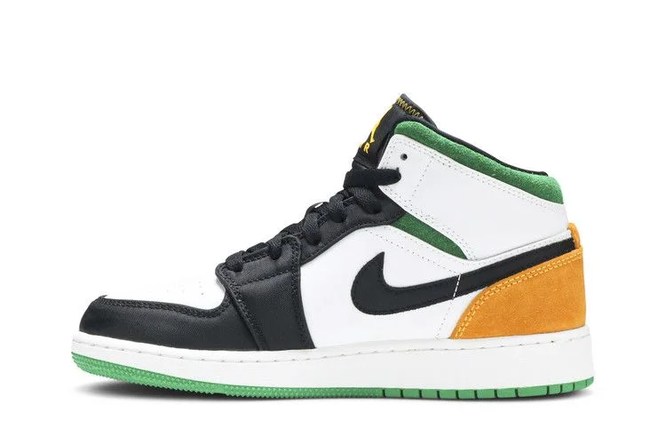 Кроссовки Air Jordan 1 Mid SE GS 'Oakland'