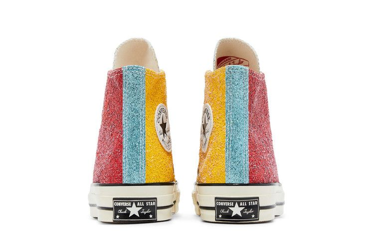 Кроссовки JW Anderson x Converse Chuck 70 Hi 'Glitter Pack - Cherry Sulphur'