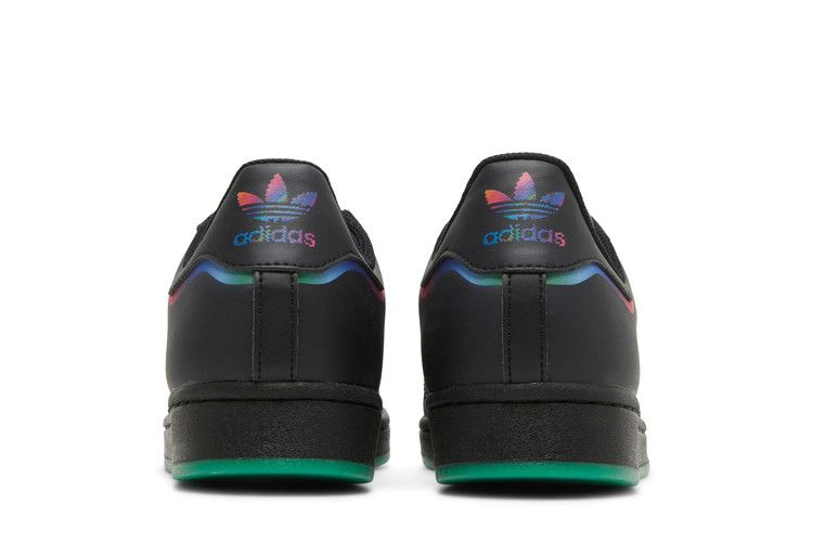 Кроссовки Adidas Superstar 'Black Green'