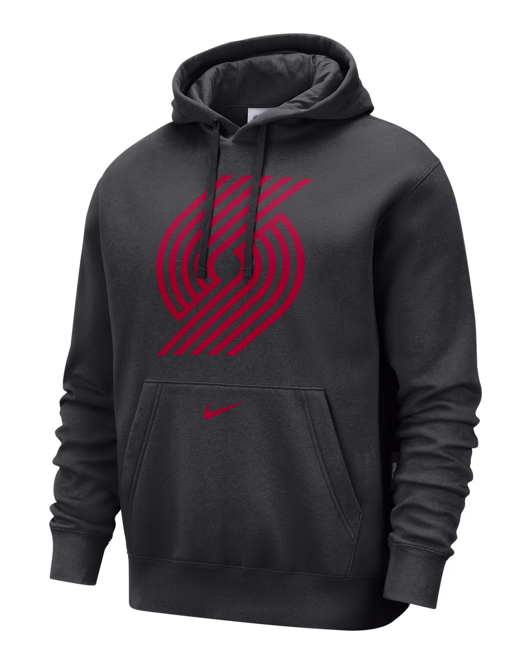 Мужское худи Nike NBA Portland Trail Blazers Club City Edition Black