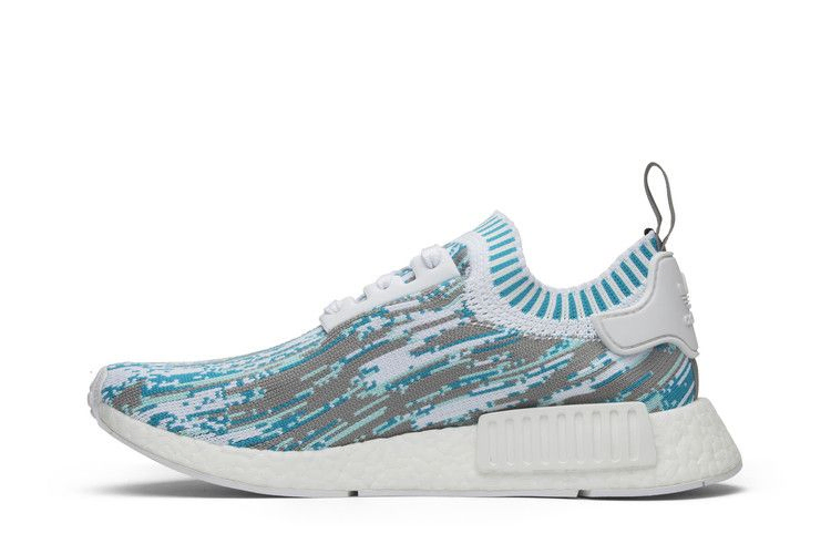 Кроссовки Sneakersnstuff x adidas NMD_R1 Primeknit 'Datamosh'