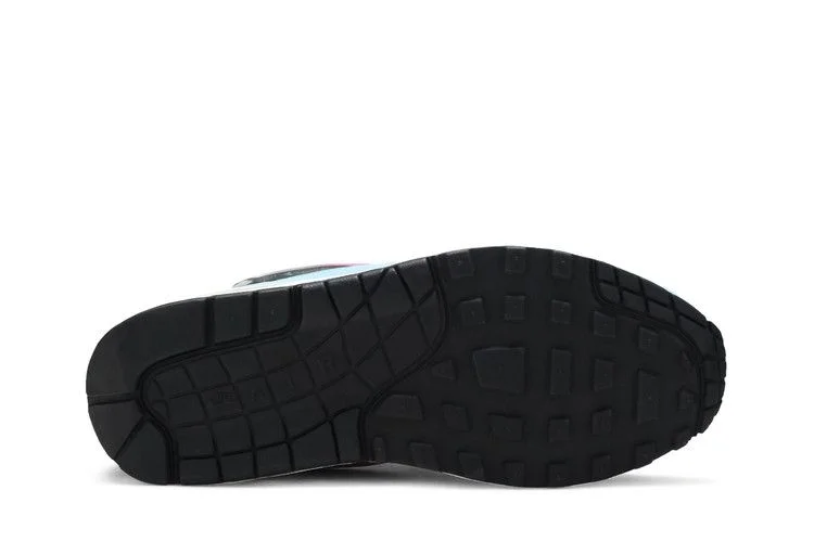 Кроссовки Nike Air Max 1 'Jewel Swoosh - Black Blue Furry'