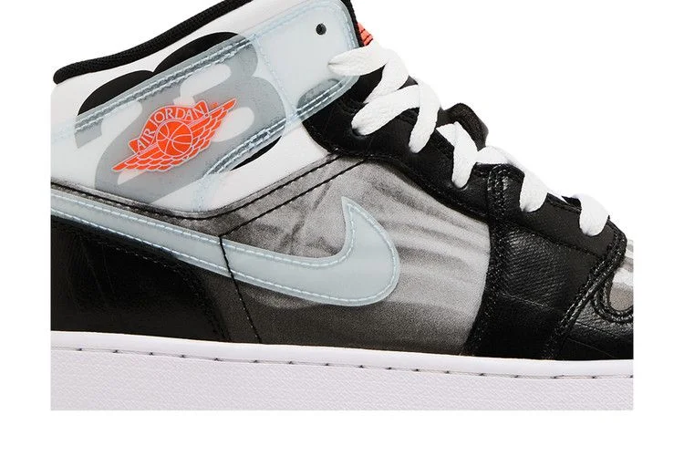 Кроссовки Air Jordan 1 Mid SS GS 'X-Ray'