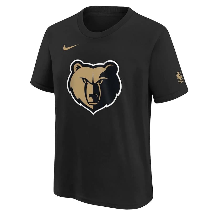 Баскетбольная футболка Nike Memphis Grizzlies 2024 City Edition Essential Logo Youth NBA T-Shirt