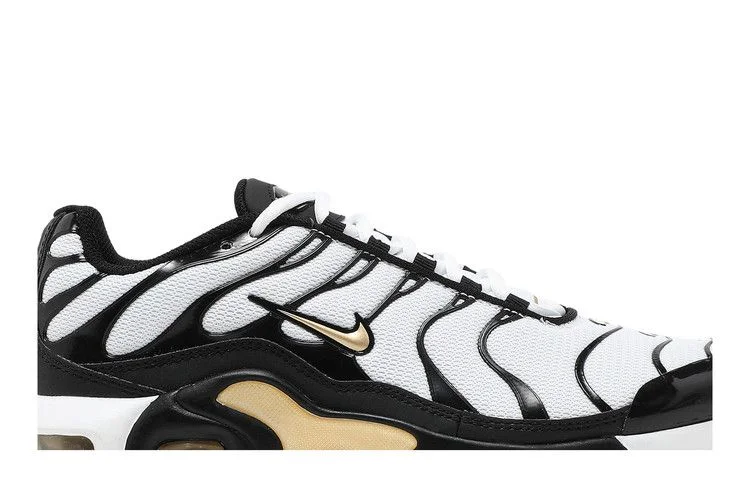 Кроссовки Nike Air Max Plus GS 'White Metallic Gold'